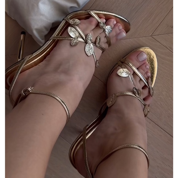 ZARA LEAF SANDALS - Picture 8 of 14